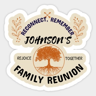 Family Reunion Sticker
